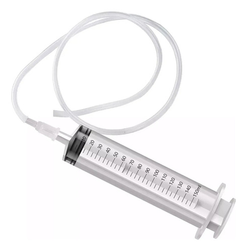 Envase De Jeringas Grandes De 150 Ml Con Tubo De 130 Cm