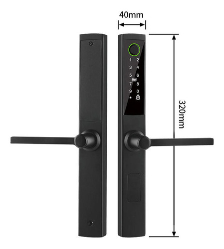 Cerradura De Puerta Biométrica Cerradura De Puerta De