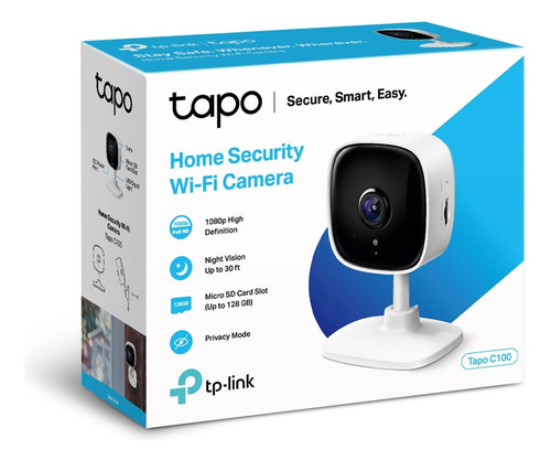 Tapo C100 Cámara Wi-fi De Seguridad Para Casa Tp-link