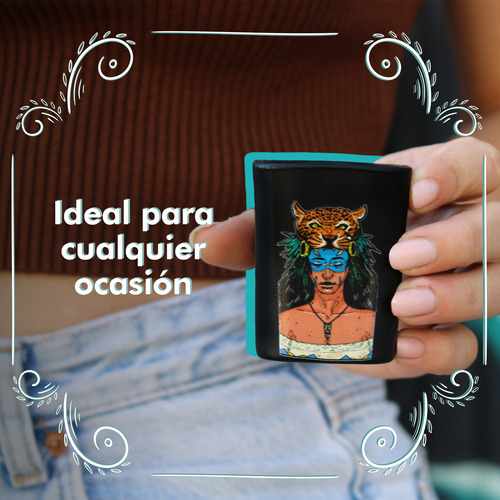Vaso Tequilero 2 Oz Tequila Shot Diseño 100% Mexicano