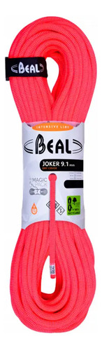 Cuerda Joker Unicore 9.1mm X 80mt Beal Color: Naranjo