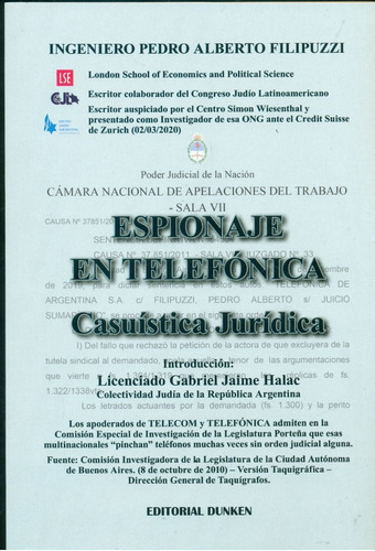 Espionaje En Telefónica. Casuística Jurídica