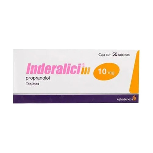 Inderalici 10 Mg Con 50 Tabletas