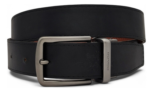 Cinturón Coach Reversible Doble Vista Unisex Troquelado