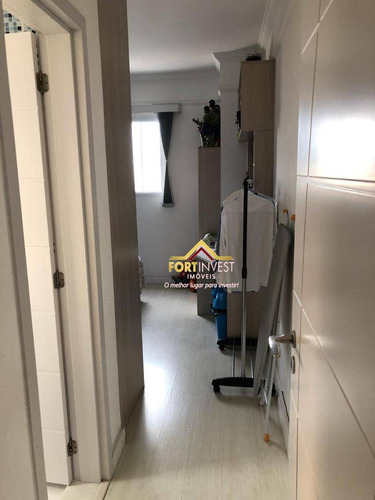 Imagem 26 de 30 de Cobertura Com 3 Dormitórios À Venda, 136 M² Por R$ 950.000,00 - Vila Guilhermina - Praia Grande/sp - Co0012