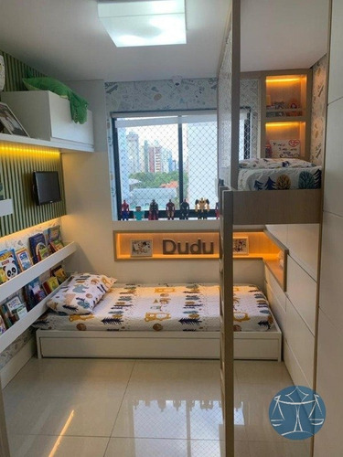 Imagem 8 de 15 de Apartamento Para Vender Em Tirol Com 3 Suites Todo Ambientado - V-12012