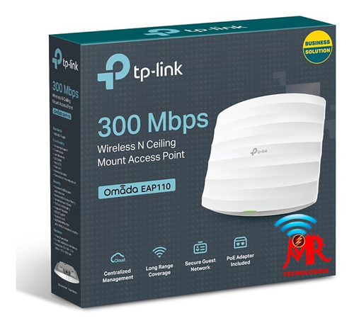 Eap110 Access Point Inalambrico 300mbps 2.4ghz Montaje Techo