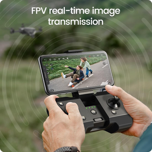 Drone Fpv Plegable Holy Stone Hs440 Con Cámara Wifi 1080p