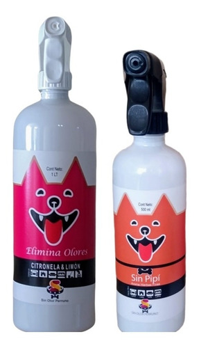 Elimina Olores & Sin Pipí Sin Olor Perruno
