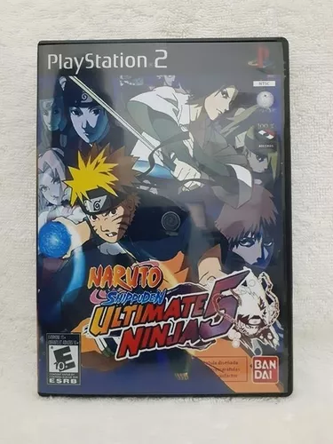 Naruto Shippuden Ultimate Ninja 5 PS2 REPRO Perfeito - Escorrega o Preço