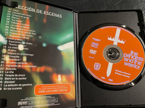 The Princess And The Warrior - La Princesa Y El Guerrero Dvd (Usado)