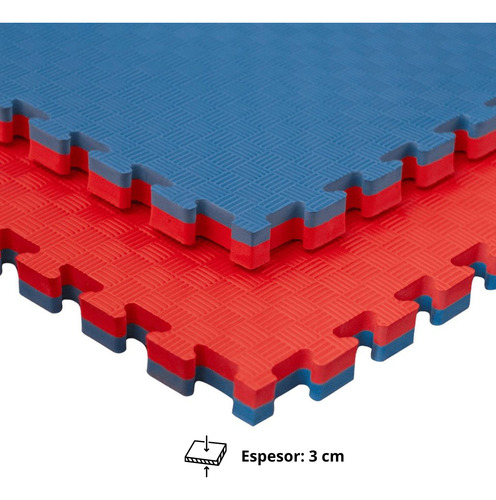 Tatami Piso Encastrable Goma Eva 100cmx100cmx3cm