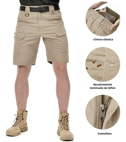 Bermudas Transpirables Con Bolsillos Para Nuevo Bermuda