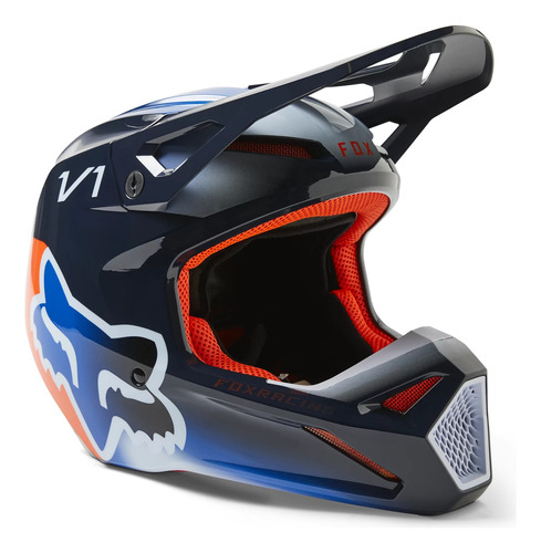 Casco Fox V1 Toxsyk N Motocross Enduro  Mx Atv Mips Nt Cross