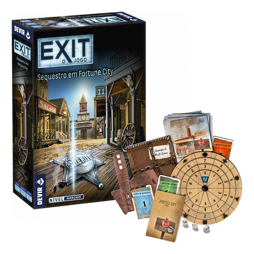 Exit O Jogo Sequestro Em Fortune City Devir Resolva O Crime