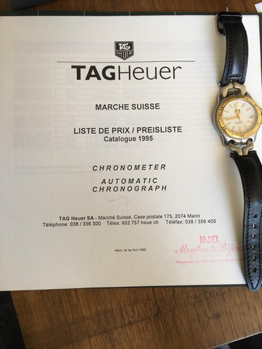 Relógio Tag Huer Original Chronograph (colecionadores)