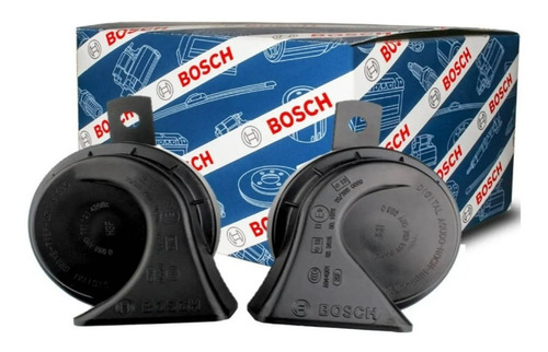 Juego Dos Pitos Corneta  Bocina 110db Carro 0986ah0706 Bosch