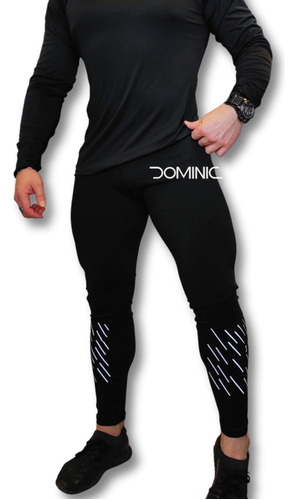 Calza Larga Térmica Deportiva Hombre 360 Reflex Urban Lycra