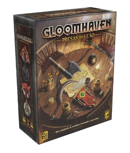 Gloomhaven Presas Do Leão Galápagos Jogo Tabuleiro