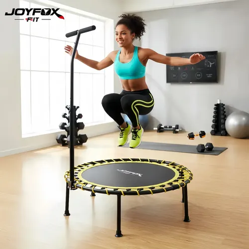 Jumping Fitness Trampolín Plegable LIFEZEAL 97 Cm - Para Niños Y Adultos, 150 Kg Jumping Fitness Trampolín Plegable LIFEZEAL 97 Cm - Para Niños Y Adultos, 150 Kg
