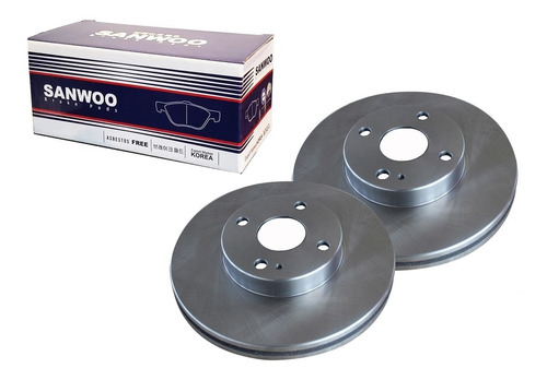 Discos Freno + Pastillas Toyota Yaris Sport 2000-2005