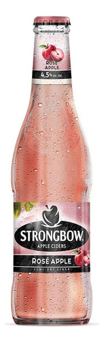 Bebida Alcohólica Strongbow Apple Ciders Rose 330 Ml