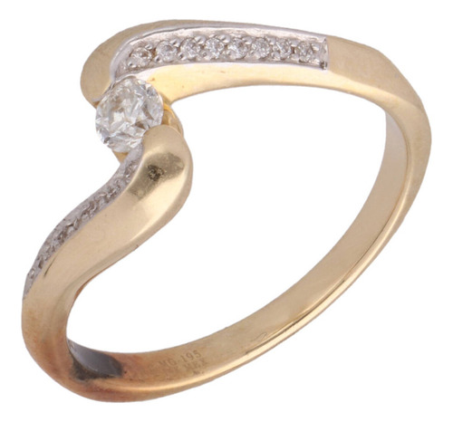 Anillo De 14k Oro Amarillo, 3.6 Gramos