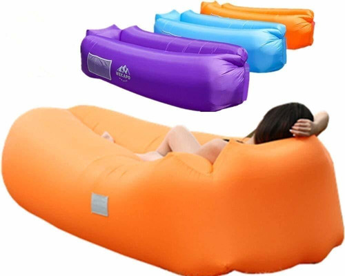 Hamaca Inflable Wekapo Sofa De Aire Hamacaportable A Prueba