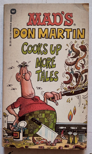 Mad's Don Martin Cooks Up More Tales - Warner Books 1976