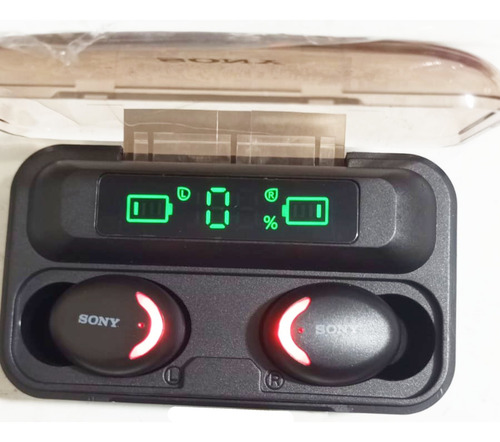 Audífono F9 Inalámbrico Acuático Power Bank Sony 4 En 1