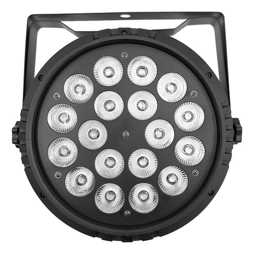 Kit 2 Par Leds Indoor Slim Briwaxdplas 18x12w Rgbw - Bx 432