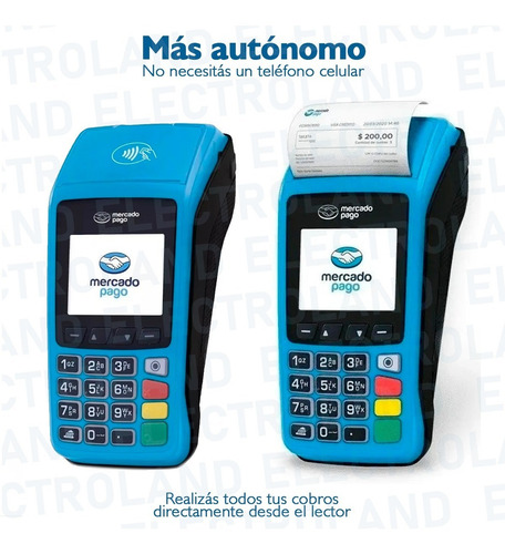Mercado Pago Point Plus Wifi Lector De Tarjetas Inalambrico