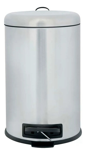 Tacho Basura Cesto Acero Metalico Mor Safira 5 Lts