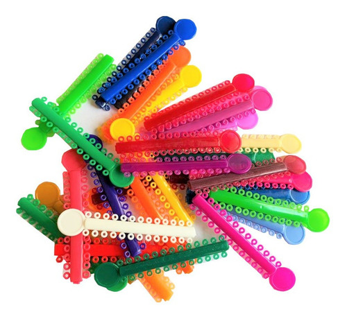 Módulos De Llave Usa De Colores Medianos 40 Piezas Color Suritdos