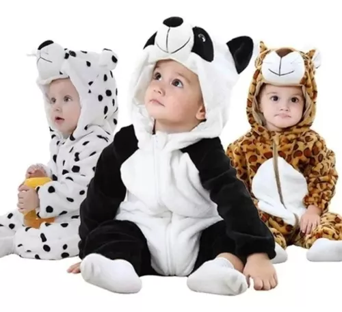 Pijama Y Disfraz Enterito Polar Bebés Vaca