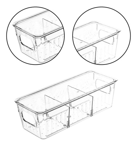 Organizador De Alimentos Para Cocina, Contenedor 8101