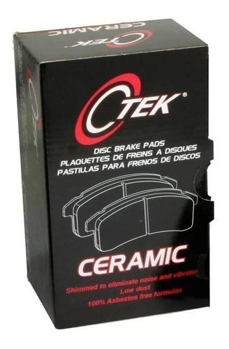 Imagen 1 de 6 de Centric Ctek Balatas Del Dodge Attitude Mitsubishi Mirage 15