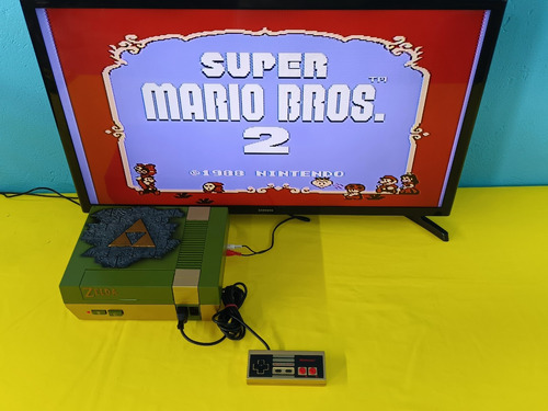 Consola Nintendo Nes Zelda Con Un Juego A Escoger