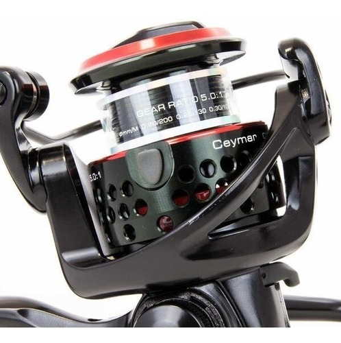 Reel Frontal Okuma Ceymar Cxt-10 7rul 3kg 5.0 Spinning Light Color Negro Lado de la manija Derecho/Izquierdo