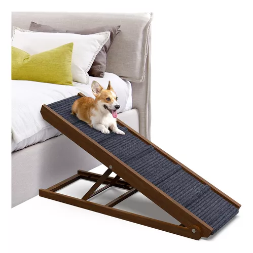  PATHOSIO PETS Rampa para perros para cama, de perros pequeños a  medianos para todas las razas, 40 pulgadas de largo, ajustable de 11 a 23  pulgadas para sofá, cama o sofá