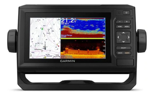 Plotter de chaves Garmin Echomap Uhd 64cv, 6 polegadas com transdutor Bluechart G3 e GT24uhd-TM