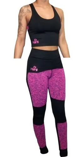 Id401 Conjunto Deportivo Mujer Calza Top Hartl