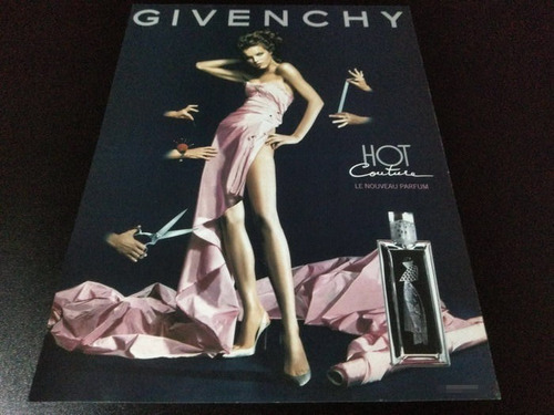 (pf400) Publicidad Givenchy * Eva Herzigova