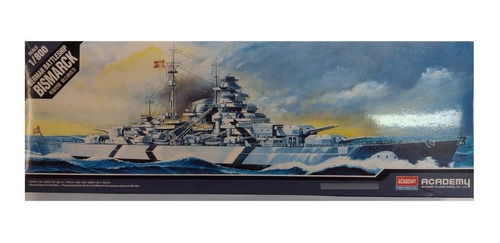 Academy 14218 German Battleship Bismarck 1/800 Milouhobbies