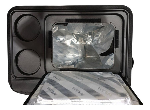 Titan Hielera Plegable Para 40 Latas Gris