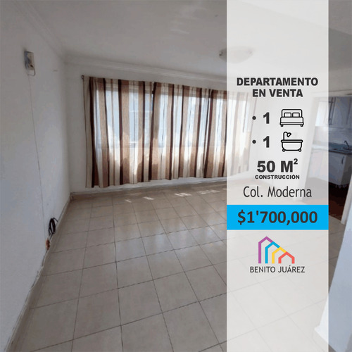 Departamento En Venta En Avenida De Las Américas,  Col. Mode