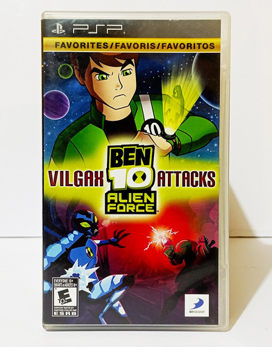 Ben 10 Alien Force: Vilgax Attacks Juego Psp Físico