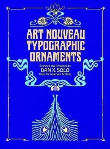 Libro En Inglés Art Nouveau Adornos Tipográficos