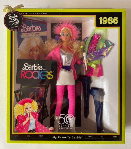 Barbie And The Rockers My Favorite Barbie Mattel 2008 Repro (Usado)