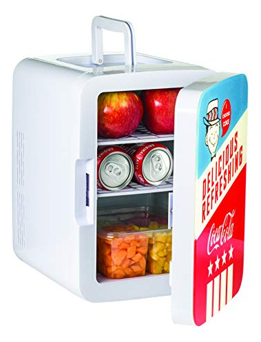 Mini Nevera Coca-cola Americana Retro (10 Litros / 12 Latas)